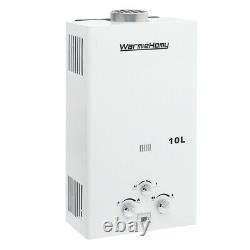 10 L Propane Gas LPG Tankless Water Heater Boiler Instant Bath RV Camping Shower