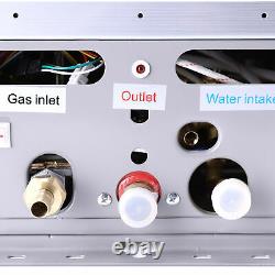 10L 20KW Instant Hot Water Heater Tankless Gas Boiler LPG Propane