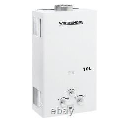 10L 20kW Hot Water Heater Tankless Instant Gas Boiler LPG Propane Camping Shower