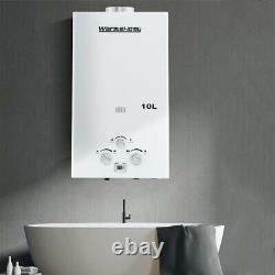 10L 20kw Instant Hot Water Heater Gas Boiler Tankless LPG Propane Camping Shower