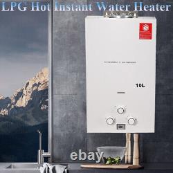 10L Instant Gas Hot Water Heater Tankless Propane Gas Boiler LPG Water Heater