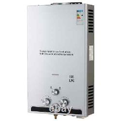 10L Instant Hot Water Heater Gas Boiler 17kw Tankless LPG Water Boiler