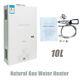 10l Tankless Gas Water Heater Natural Gas Instantaneous Water Heater