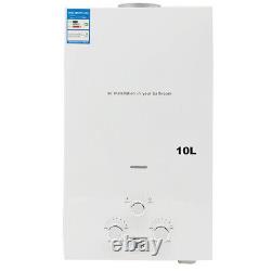 10L/min Portable Tankless Water Heater Propane Gas LPG Instant Hot Water Heater