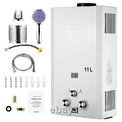 11L Gas Camping Camper Shower Instant Butane Water Heater LPG Propane Tankless