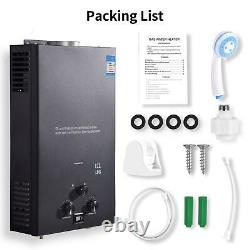 12/16/18 LPG Tankless Gas Hot Water Heater Camping Instant Propane Water Heater
