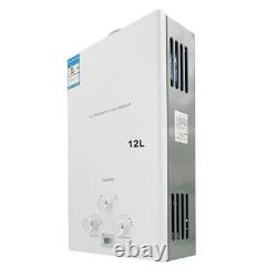12L 24KW Tankless Water Heater LPG Propane Gas Hot Water Heater Instant Heating