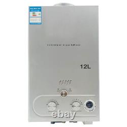 12L 24kw Portable LPG Propane Gas Instant Tankless Hot Water Heater Camp Shower