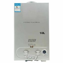 12L 3.2 GPM LPG Propane Gas Tankless Hot Water Heater with Shower Kit