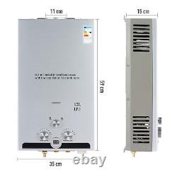 12L Instant Water Boiler LPG Water Heater with Adjustable Modes and Temperature