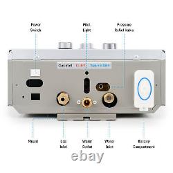 12L Instant Water Boiler LPG Water Heater with Adjustable Modes and Temperature