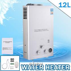 12L LPG Instant Water Heater Propane Gas Tankless Water Heater with Shower Kits