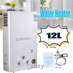 12L LPG Instant Water Heater Propane Gas Tankless Water Heater with Shower Kits