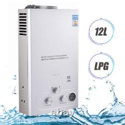 12L LPG Liquid Propane Gas Hot Water Heater Tankless On-Demand Water Boiler