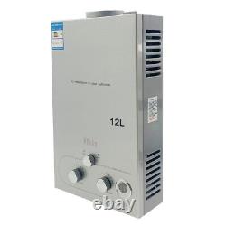 12L LPG Liquid Propane Gas Hot Water Heater Tankless On-Demand Water Boiler
