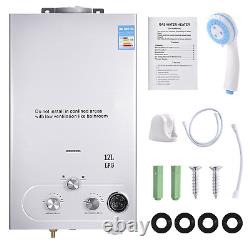 12L LPG Propane Gas Water Heater Tankless Instant Hot Water Heater Boiler Burner