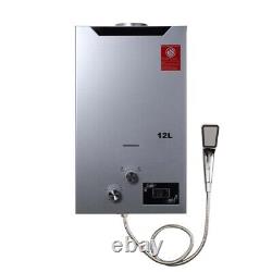 12L Tankless LPG Liquid Propane Gas Water Heater 24KW On-Demand Gas Water Burner