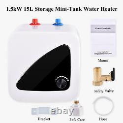 1500W Electric Instant Hot Water Heater Tankless Shower Bathroom Kitchen Tap