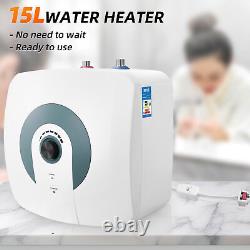 1500W Electric Tankless Instant Hot Water Heater Under Sink Tap Bathroom Kitchen