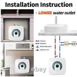 1500W Electric Tankless Instant Hot Water Heater Under Sink Tap Bathroom Kitchen