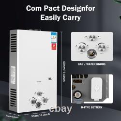 16/18L Instant Gas Hot Water Heater Tankless Propane Gas Boiler LPG Water Heater