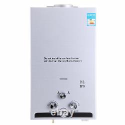 16L 32KW Gas LPG Propane Tankless Instant Hot Water Heater Boiler LED UK