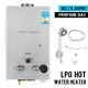 16l Hot Water Heater Gas Lpg Propane Tankless Instant Boiler 4.3gpm Shower Kit