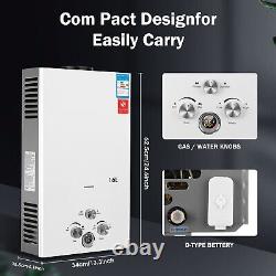 16L Instant Gas Hot Water Heater Tankless Propane Gas Boiler LPG Water Heater UK