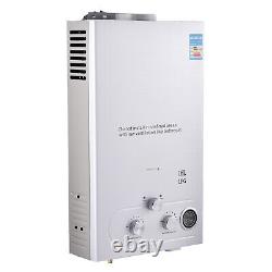 16L Portable Tankless Gas Water Heater LPG Propane Camping Outdoor Shower Heater