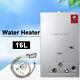 16l Tankless Instant Gas Hot Water System Heater Portable Shower Lpg Outdoor