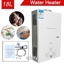 18L 36KW LPG Water Heater Tankless Propane Gas Hot Water Heater Boiler Burner