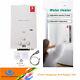18l Hot Water Heater System Outdoor Tankless Gas Lpg Water Heating Boiler 2800pa