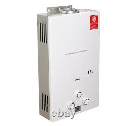 18L Hot Water Heater System Outdoor Tankless Gas LPG Water Heating Boiler 2800Pa