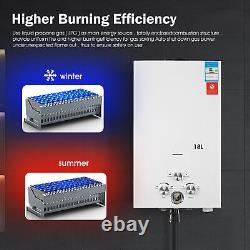 18L Instant Gas Hot Water Heater Tankless Propane Gas Boiler LPG Water Heater UK