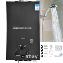 18L Instant Hot Water Heater 36KW Gas Boiler Tankless LPG Water Boiler UK