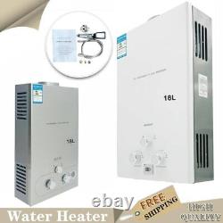 18L LPG Gas Propane Instant Tankless Water Heater 36KW Hot Water Heater Boiler W
