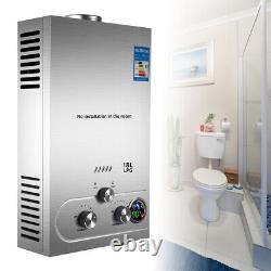 18L LPG Hot Water Heater Propane Gas Tankless Instant Boiler Heating Shower Kit