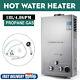 18l Lpg Hot Water Heater Propane Gas Tankless Instant Boiler With Shower Head Kit