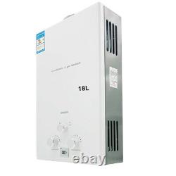 18L LPG Propane Gas Tankless Instant Hot Water Heater Boiler LED Digital Display