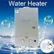 18l Propane Lpg Gas Portable Tankless Water Heater White 4.8 Gpm Camping Shower