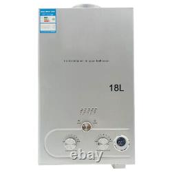 18L Tankless Gas Water Heater LPG Instant Water Boiler Outdoor Camping