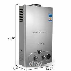 18L Tankless Gas Water Heater LPG Propane Instant Boiler Outdoor Camping Shower