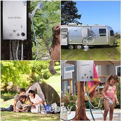 18L Tankless Gas Water Heater LPG Propane Instant Boiler Outdoor Camping Shower