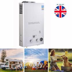 18L Tankless Instant Gas Hot Water Heater Boiler LPG Propane Outdoor Shower Kit