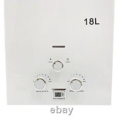 18L Tankless Water Heater LPG Liquid Propane Gas Instant Camping Outdoor Shower