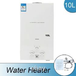 2.2Gallon LPG Propane Tankless Water Heater Camping Instant Water Heater Outdoor