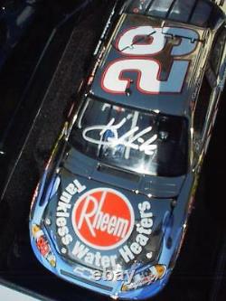 2011 Kevin Harvick Rheem Tankless Water Heaters White Gold Elite signed! #10/24