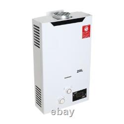 20L LPG Tankless Hot Water Heater Propane Instant Gas Water Heater Boiler Shower