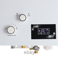 20L LPG Tankless Hot Water Heater Propane Instant Gas Water Heater Boiler Shower