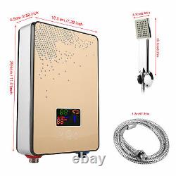 220V 6500W Electric Hot Water Heater Tankless Instant Water Heater For Bathroom